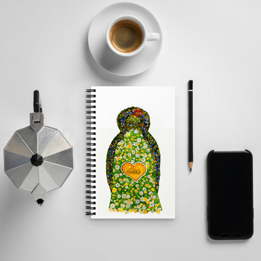 Spiral Notebook in the Style of Hilma af Klimt